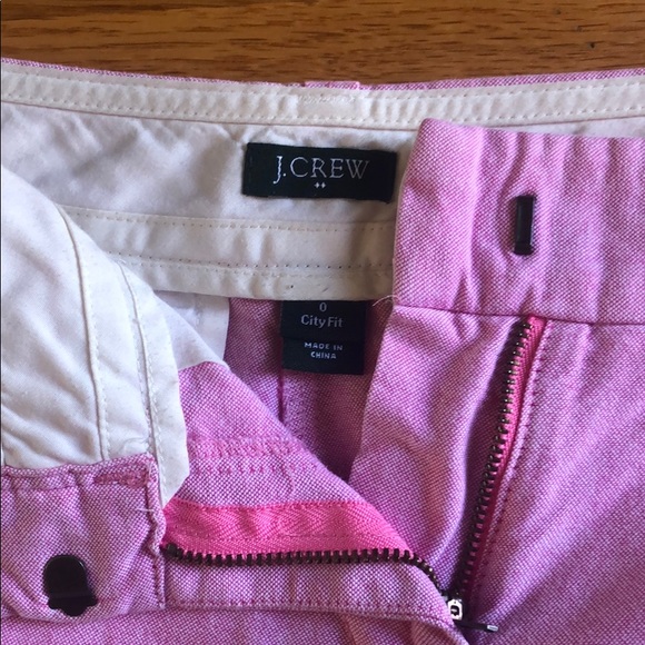 J Crew Chino Shorts Pink City Fit - Picture 3 of 3